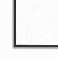 Stupell Industries Pug מציץ כיכר אשליה אופטית ציור מפורט ציור ציור שחור ממוסגר אמנות הדפס קיר, עיצוב מאת