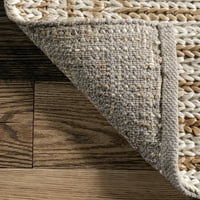 לורן ליס גראסנד שטיח שטיח אזור יוטה, 8 '10', שנהב