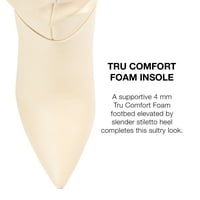 אוסף Journes Womens Sarie Tru Comfort קצף עגל רחב במיוחד סטילטו ברך מגפיים גבוהים