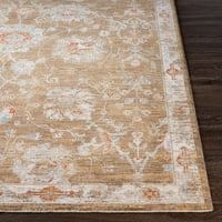 אמנותי אורגים מדליון מסורתי אזור שטיח