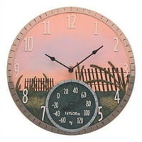 Taylor® Precision Products Clock Oats עם מדחום
