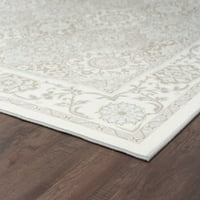 שטיחים מסורתיים טאוף מזרחי, פיזור מקורה אפור קל לניקוי