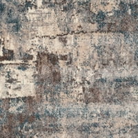 אורגים אומנותיים אנקרה שטיח אזור מופשט, טהור, 7'10 10'3