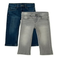 פלא אומה תינוקת ופעוטות ג'ינס ליבת ג'ינס, 12M-5T