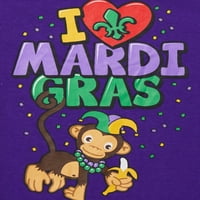 Mardis Gras פעוט בנים ובנות מרדי גרא, חולצת טריקו, גדלים 2T-5T
