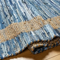 אורגים אמנותיים שטיח אזור גבול ז'אן, שיזוף כחול, 5 '7'6