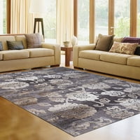 שטיח שטיח שטיח אזור אפור סגנון חדש