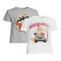 Dragonball Z Men's Men & Big Men Graphic Tee, חבילה, גדלים S-3xl