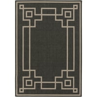 אורגים אומנותיים שטיח אזור מוצק של אלפרסקו, גמל שחור, 3'6 5'6