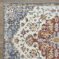 LOOMAKNOTI ALSBROOKE KAPIRAH 6 '9' מזרחי שטיח שטיח מקורה