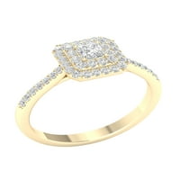 טבעת אירוסיה של אימפריאל CT TDW Diamond Diamond טבעת אירוס