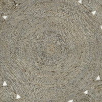 אורגים אמנותיים טאופים טאופים 8 'שטיח שטח עגול