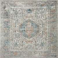 Loloi II אוסף ביאנקה אוסף Bia- Stone Multi, שטיח אזור מופשט 11'-6 15 '