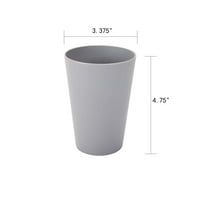 האזור האפור שלך באפור כוס פלסטיק 15 גרם, כוס יחידה