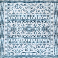שטיח רץ מרוקאי של נולום פרנסיס, 2' 6 8', כחול
