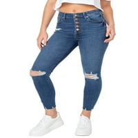 סלבריטאים ג'וניור ורוד סלבריטאים מכווצים מכנסי ג'ינס רזים