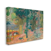 דמויות ילידות יערות יערות ביתי דמויות יערות קלאס קיר קיר קיר מאת פול גוגן