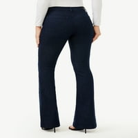 Sofia Jeans Women's Carmen Flare High Rise Pintuck Jeans