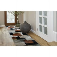 בית דינאמי טרייבקה אוסף גיאומטרי אזור שטיח מודרני בית תפאורה