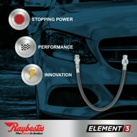 אלמנט Raybestos צינורות בלם מתאימים לבחירה: 2013- פורד מוסטנג שלבי GT500