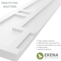 עבודת טחנה של EKENA 18 W 43 H TRUE FIT PVC Hastings Hasting