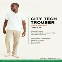 Dockers Classic Classic Fit Smart Tech City מכנסי מכנסי טק