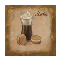 סימן מסחרי אמנות 'זמן קפה אני' אמנות קנבס מאת סילביה וסילבה