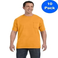 גברים 6. עוז. חולצת טריקו לכיס ComfortSoft ללא תגיות H